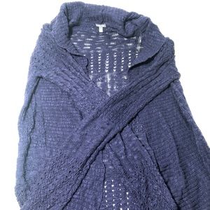 Purple cardigan/sweater